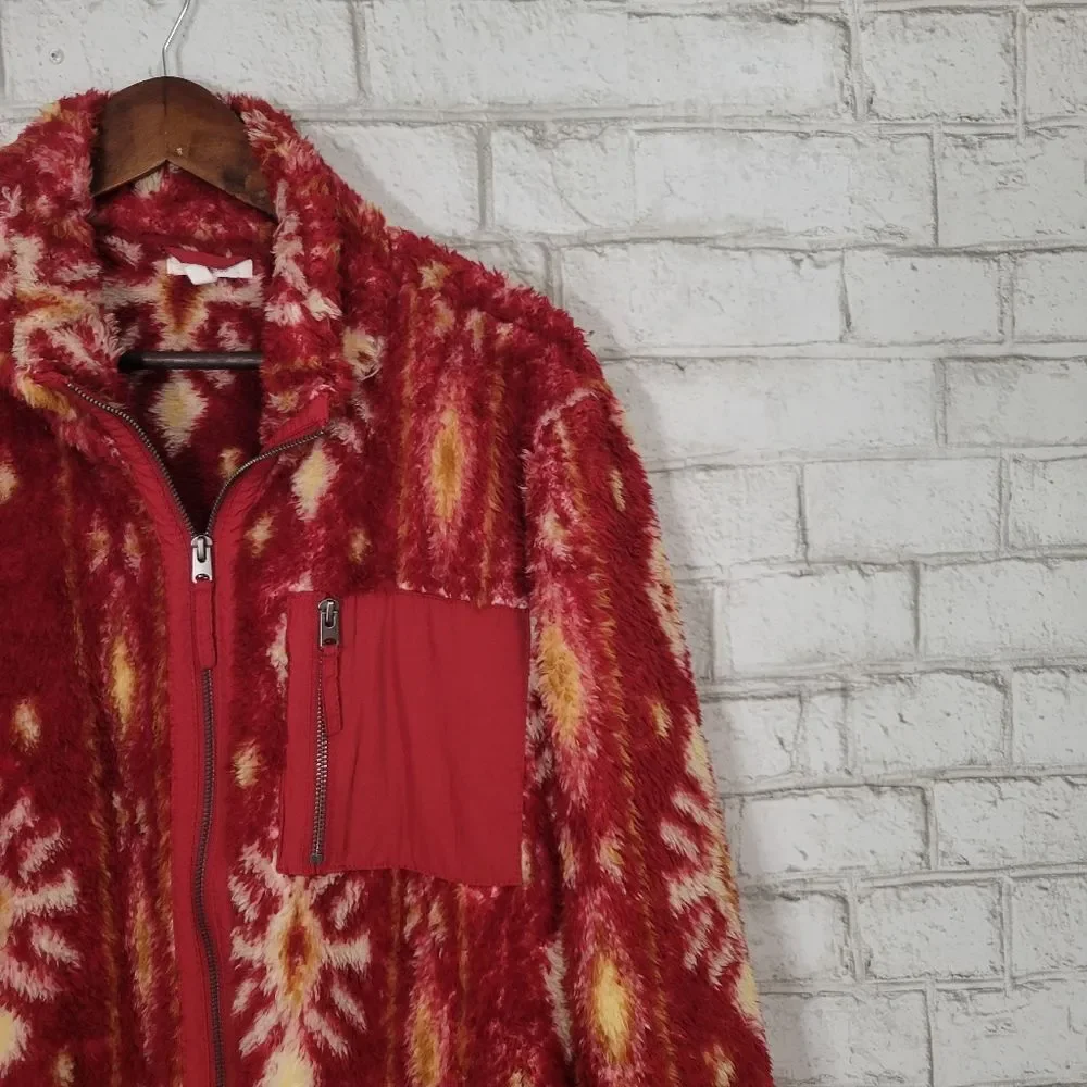Maurices printed cozy jacket